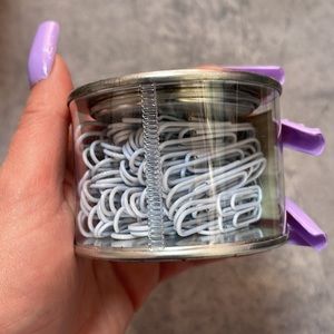 White paper clips